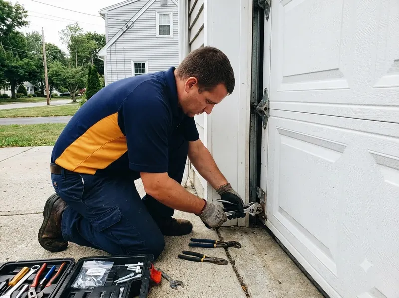 Roller and Hinge Replacement in Amherst, MA
